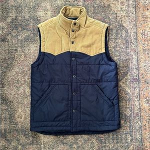 Corduroy Puffer Vest